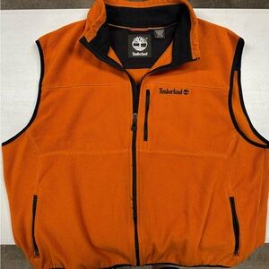 Timberland Fleece Zip Up Vest
